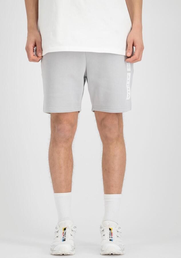 Alpha industries Sweatshorts met elastische band en tunnelkoord - Foto 3