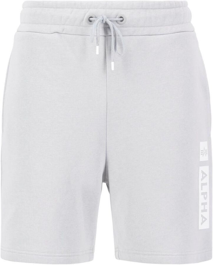 Alpha industries Sweatshorts met elastische band en tunnelkoord