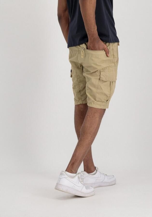 Alpha industries Bermuda van katoen met labeldetails model 'RIBSTOP' - Foto 4