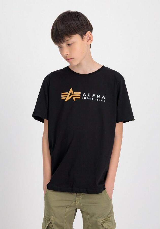 Alpha industries T-shirt met labelprint model 'Label' - Foto 2