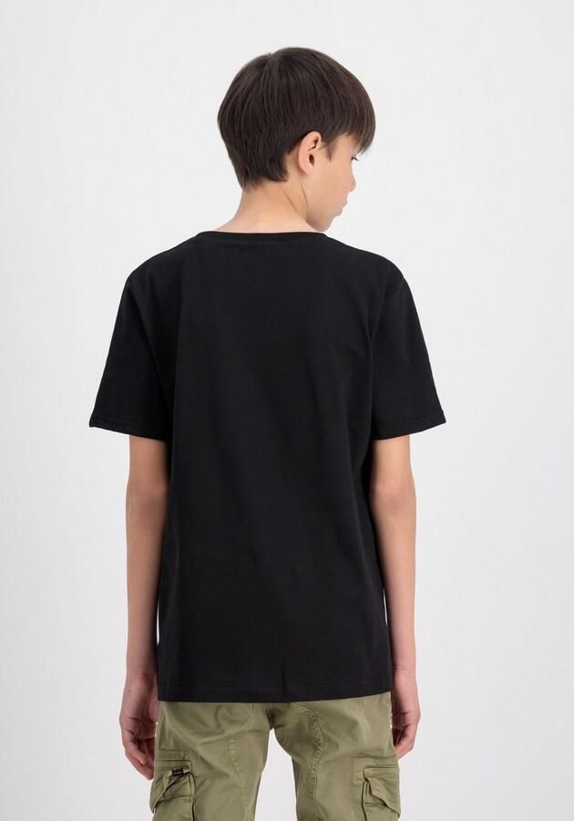 Alpha industries T-shirt met labelprint model 'Label' - Foto 3