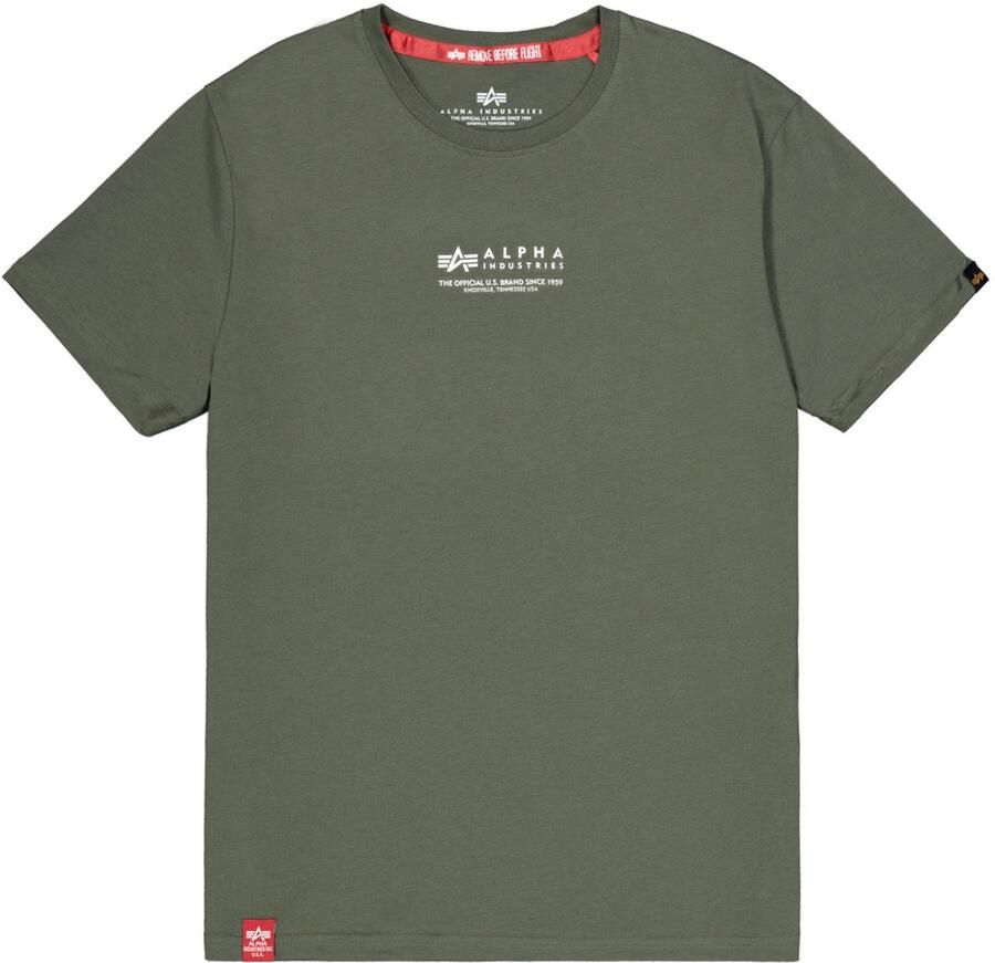 Alpha Industries T-shirt Alpha Wording T-Shirt