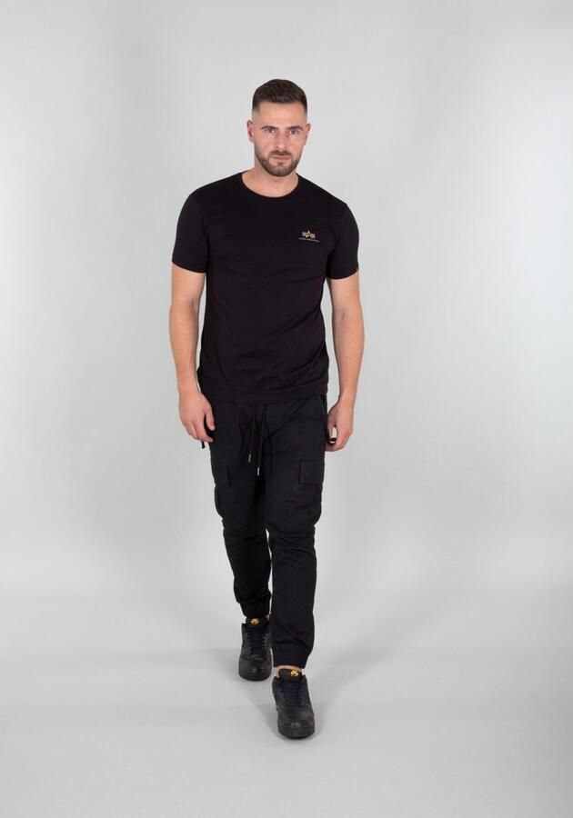 Alpha industries Backprint T Camo Print T-shirts Kleding black woodland camo maat: XXL beschikbare maaten:S M L XXL - Foto 4