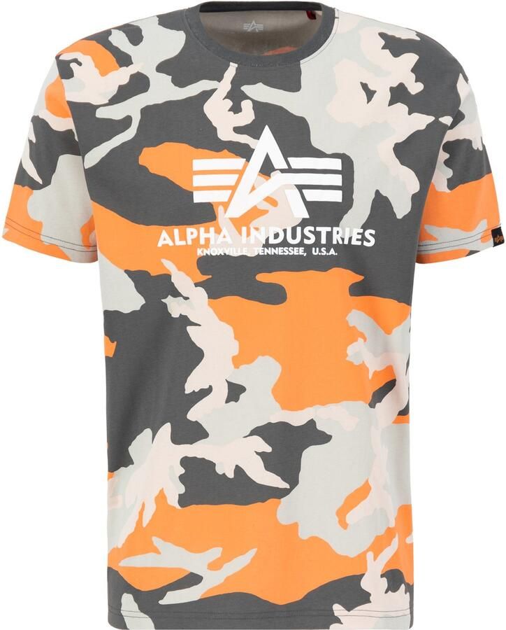 Alpha Industries T-shirt Basic T-Shirt BL Camo PP - Foto 6