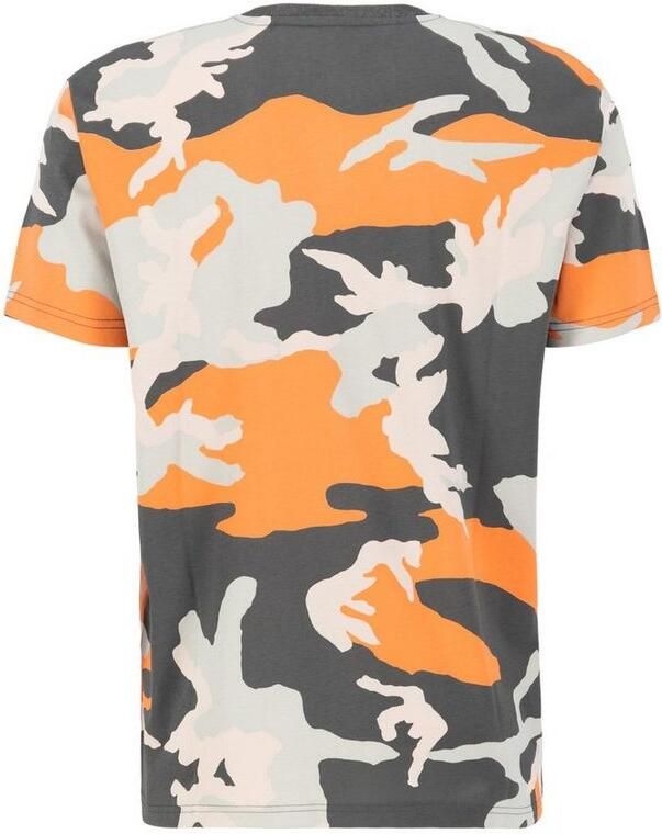 Alpha Industries T-shirt Basic T-Shirt BL Camo PP - Foto 5