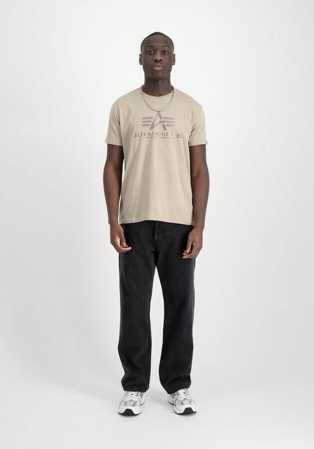 Alpha Industries T-shirt Basic T-Shirt BL Carbon - Foto 5