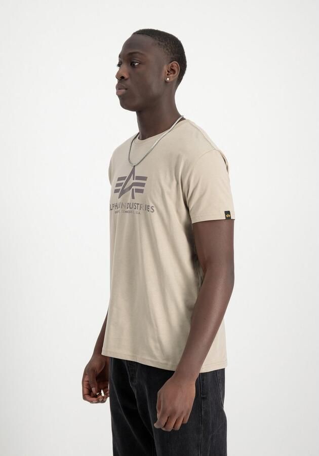Alpha Industries T-shirt Basic T-Shirt BL Carbon - Foto 3