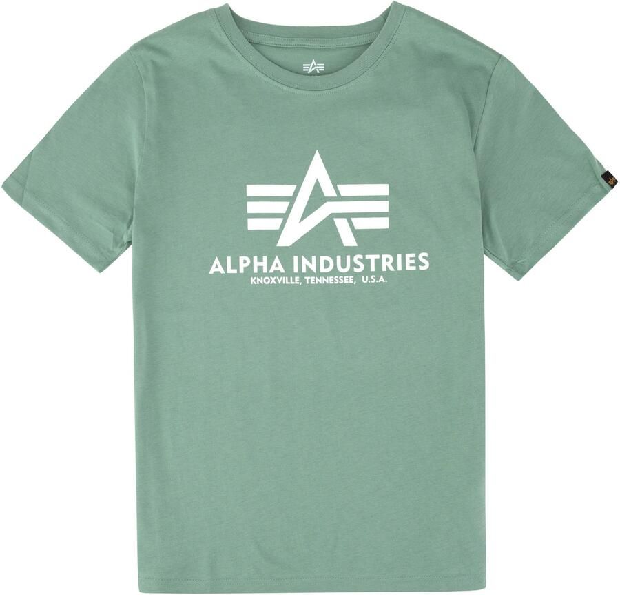 Alpha Industries T-shirt Basic T-Shirt BL K - Foto 4
