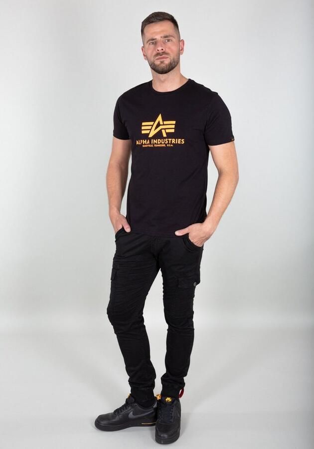 Alpha Industries T-shirt Basic T-Shirt BL Neon Print