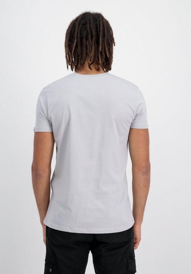 Alpha industries T-shirt met labelprint model 'Rainbow' - Foto 6
