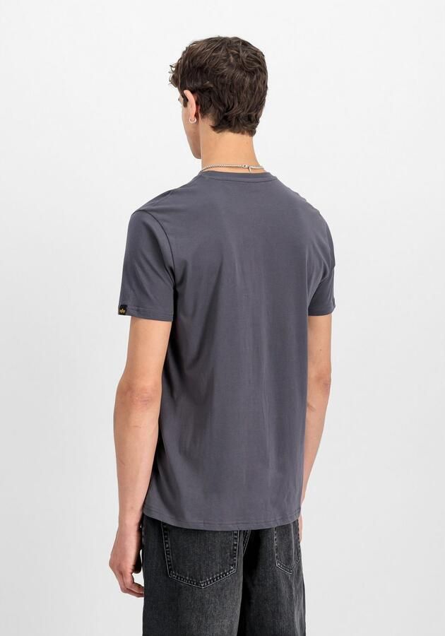 Alpha industries Modern Comfort T-shirt met 3D Print Gray Heren - Foto 4