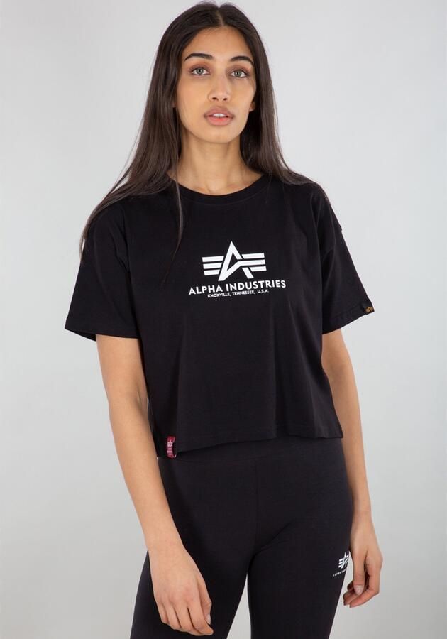 Alpha industries Basic T Cos T-shirts Kleding black maat: L beschikbare maaten:XS L - Foto 3