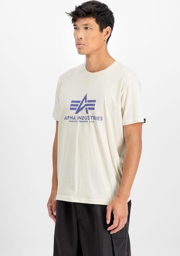 Alpha industries T-shirt met labelprint - Foto 4