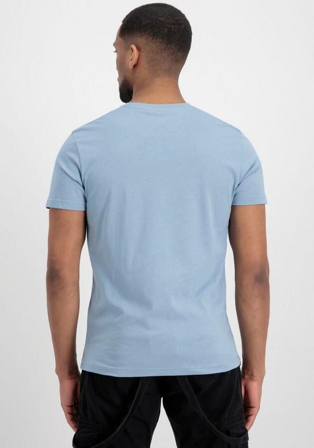 Alpha industries T-shirt met labelprint model 'BASIC' - Foto 3