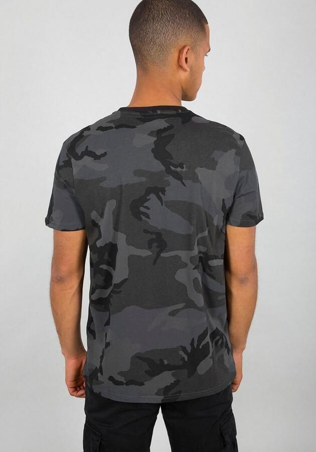 Alpha industries Basic T Camo T-shirts Kleding black camo maat: L beschikbare maaten:S M L - Foto 2