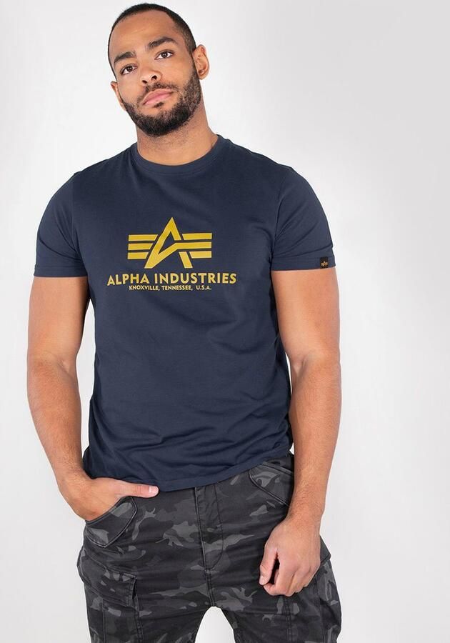 Alpha Industries T-shirt Men T-Shirts Basic T-Shirt - Foto 4
