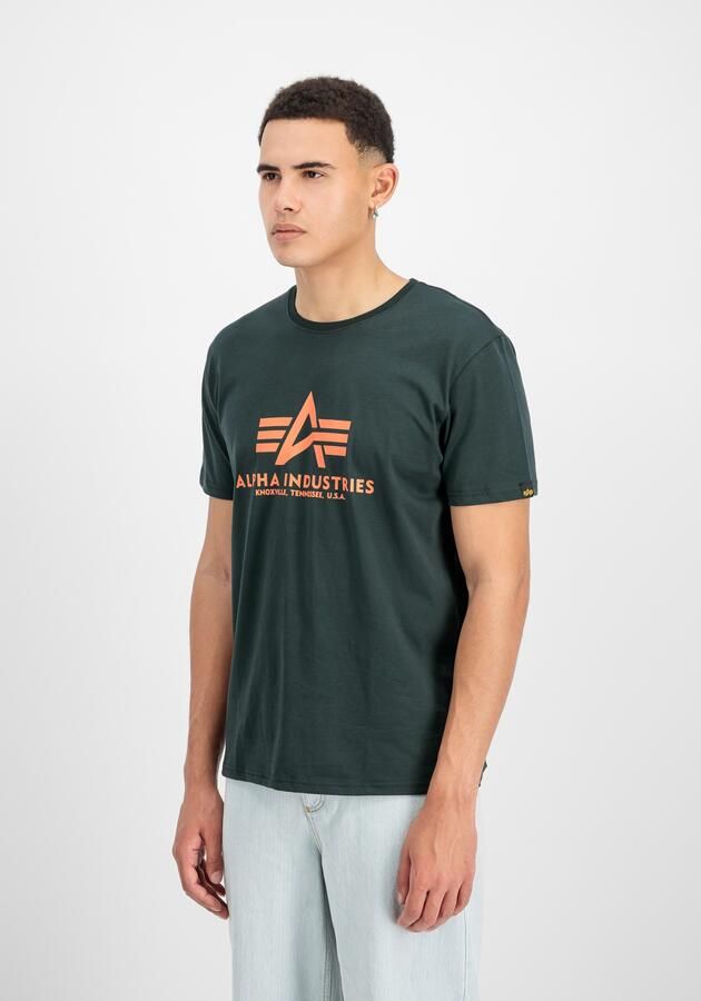 Alpha industries Basic T-shirts Kleding dark petrol maat: M beschikbare maaten:S M - Foto 4