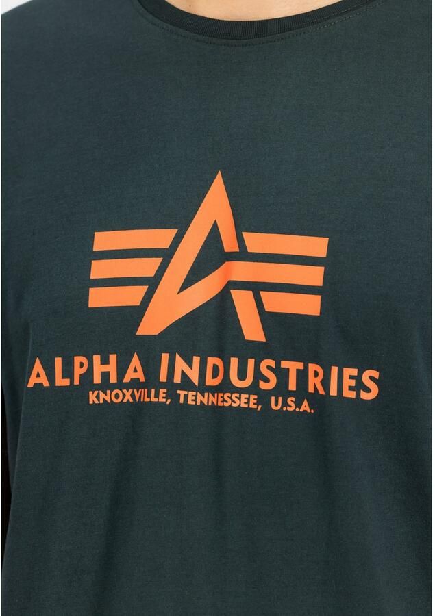 Alpha industries Basic T-shirts Kleding dark petrol maat: M beschikbare maaten:S M - Foto 2