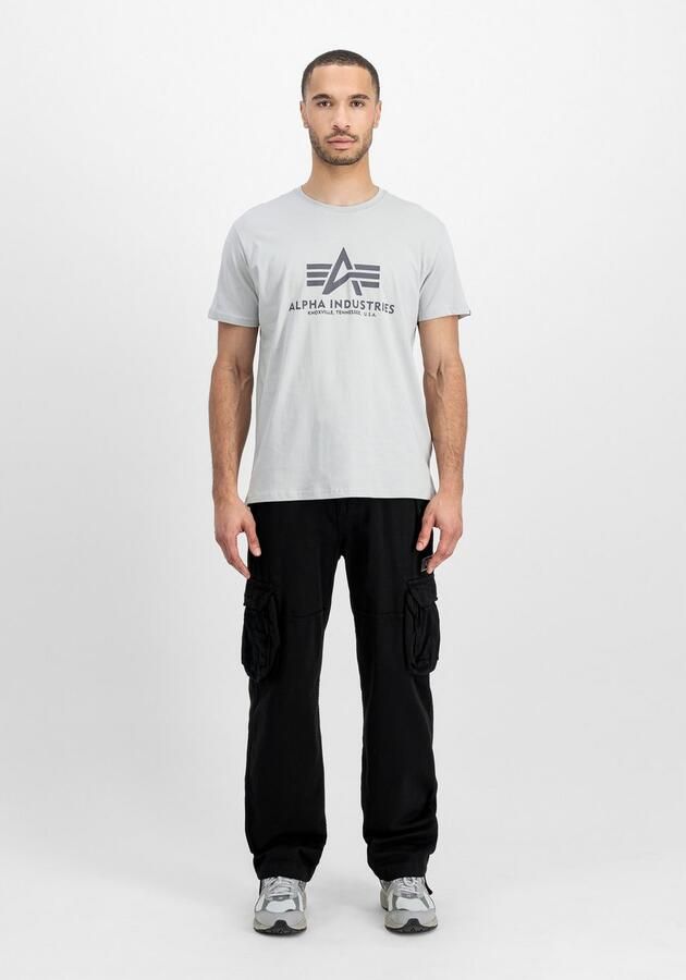 Alpha industries T-shirt met labelprint model 'BASIC' - Foto 4