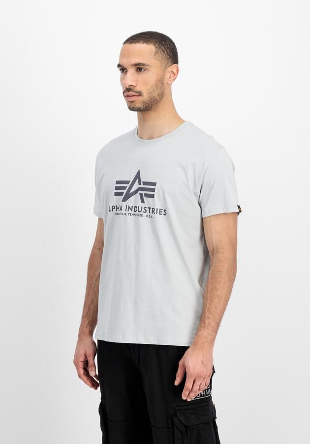 Alpha industries T-shirt met labelprint model 'BASIC' - Foto 6