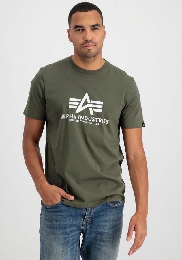Alpha Industries T-shirt Men T-Shirts Basic T-Shirt - Foto 3