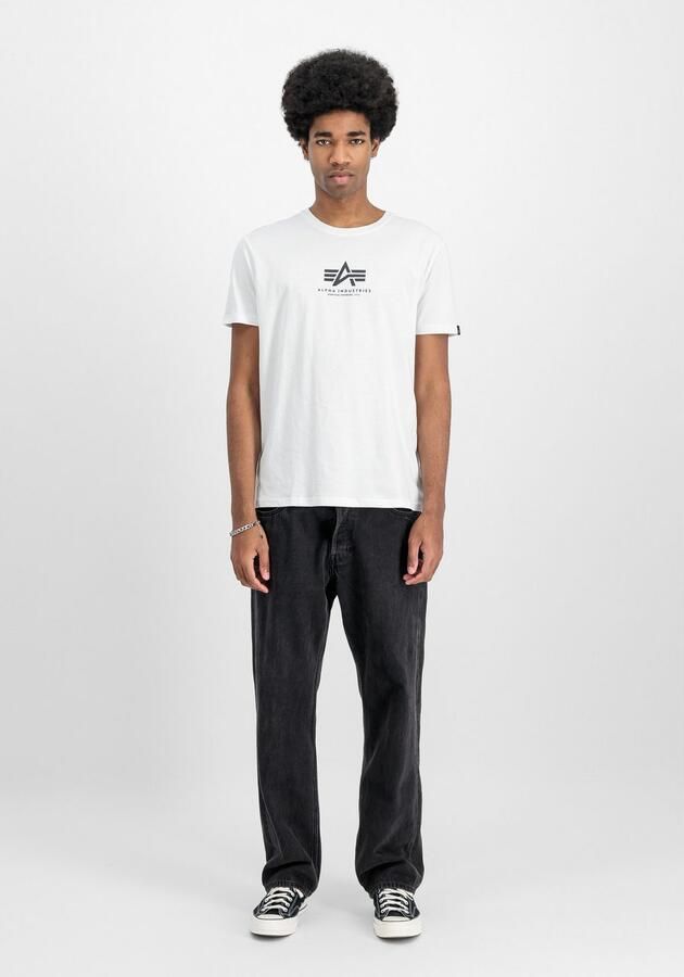 Alpha industries Basic T Ml T-shirts Kleding white maat: XXL beschikbare maaten:S M XXL XXXL - Foto 7