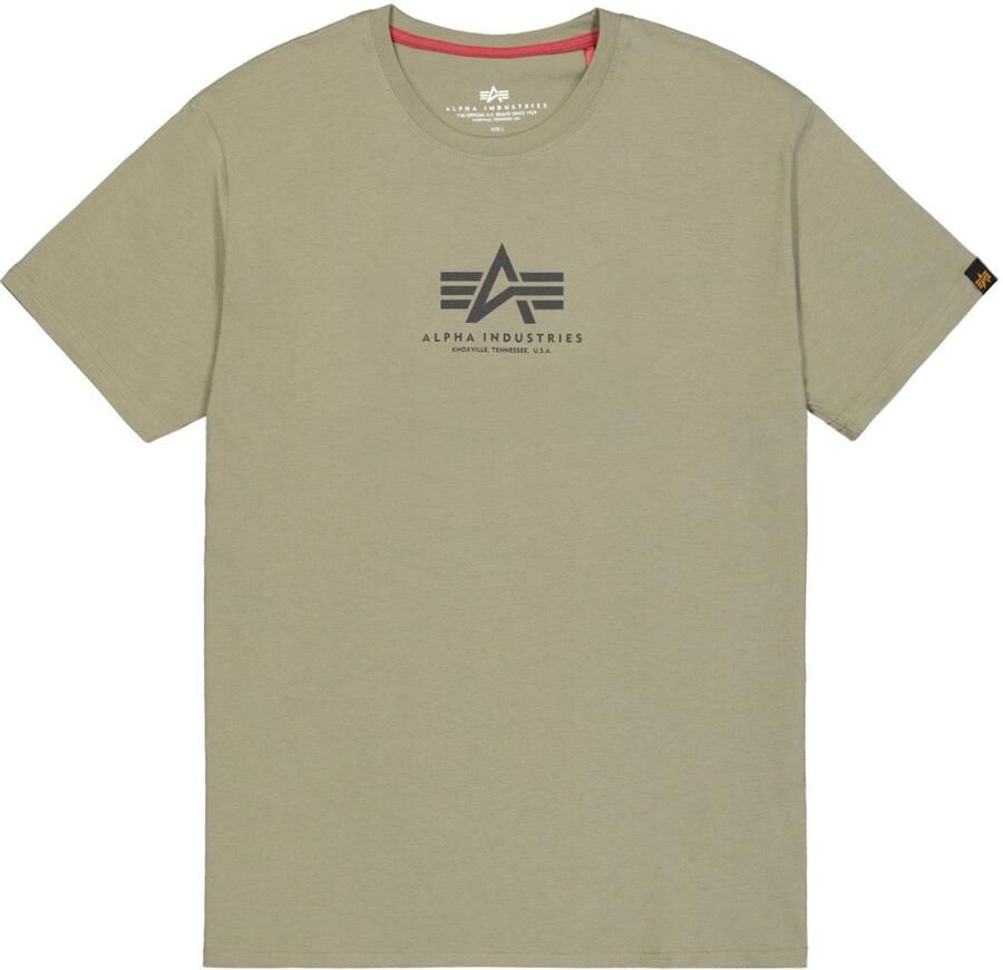 Alpha industries Basic T Ml T-shirts Kleding olive maat: XXL beschikbare maaten:S XXL - Foto 5