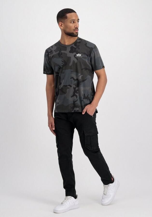 Alpha industries T-shirt met all-over motief model 'BASIC' - Foto 4