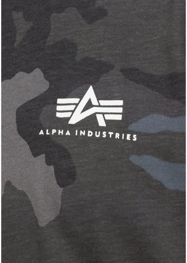 Alpha industries T-shirt met all-over motief model 'BASIC'