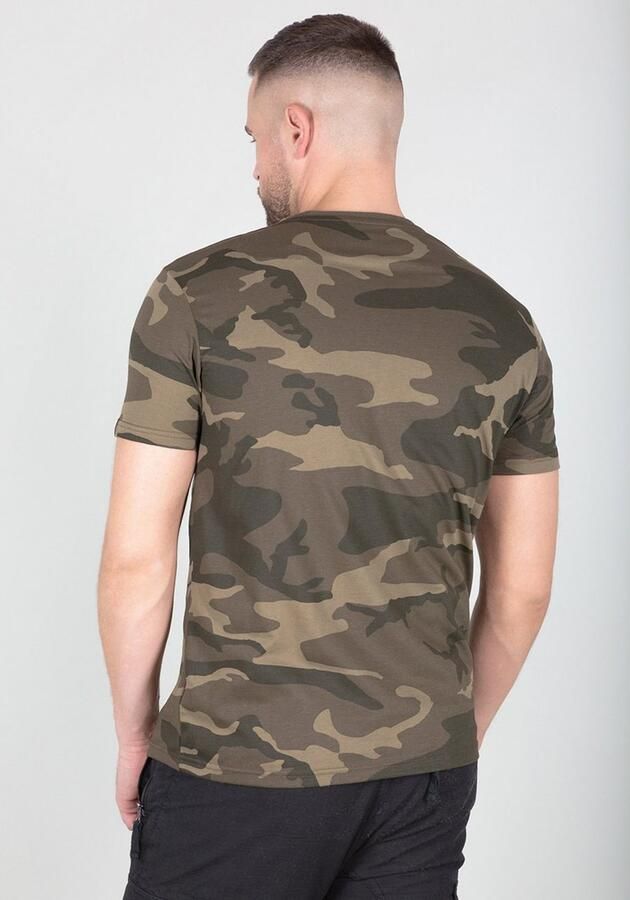 Alpha industries T-shirt met all-over motief model 'BASIC' - Foto 2