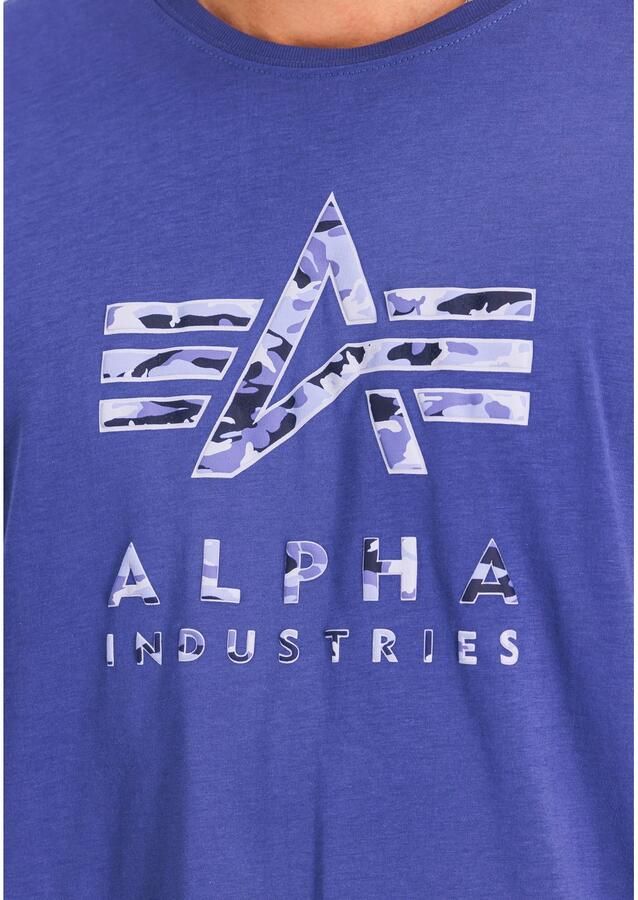 Alpha Industries T-shirt Camo Puff Print T-Shirt