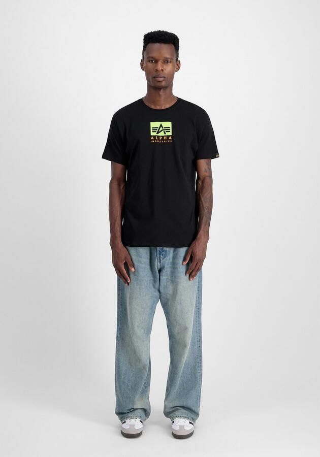 Alpha Industries T-shirt Satin Logo T-Shirt - Foto 5