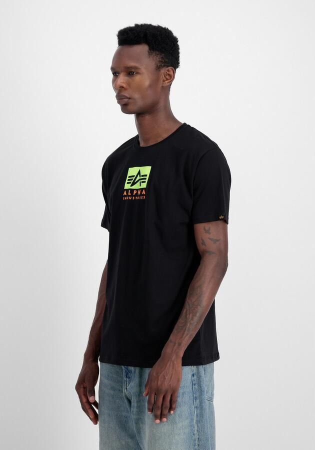 Alpha Industries T-shirt Satin Logo T-Shirt - Foto 4