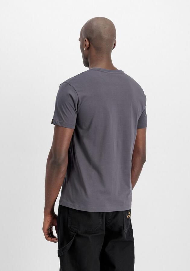 Alpha industries T-shirt met labelprint en ronde hals - Foto 4