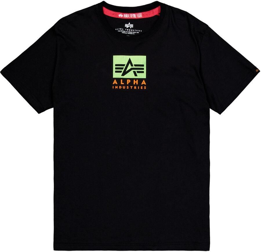 Alpha Industries T-shirt Satin Logo T-Shirt