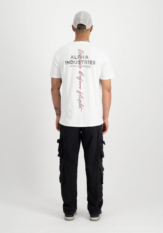 Alpha Industries T-shirt Signature Backprint T-Shirt - Foto 4