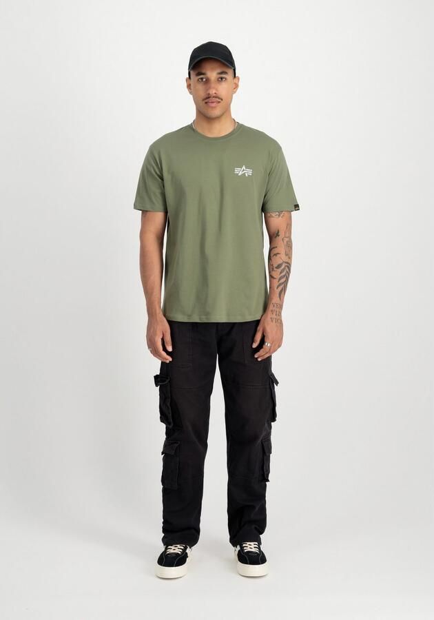 Alpha industries Signature T-shirt met korte mouwen Green Heren