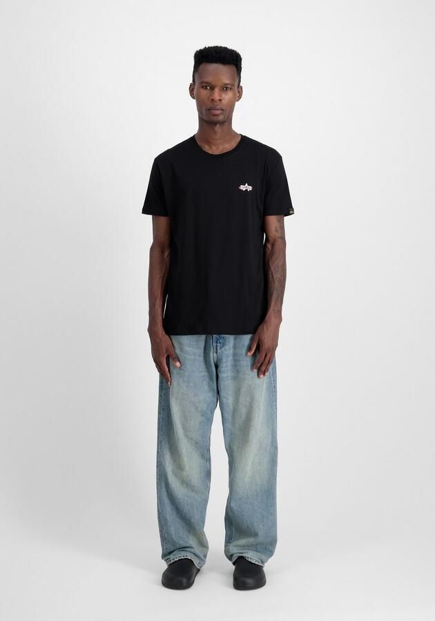 Alpha Industries T-shirt Signature Puff Print Backprint T-Shirt - Foto 2