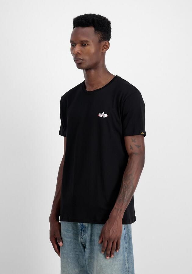 Alpha Industries T-shirt Signature Puff Print Backprint T-Shirt - Foto 3