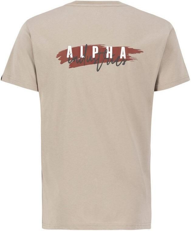 Alpha Industries T-shirt Signature Puff Print Backprint T-Shirt - Foto 6