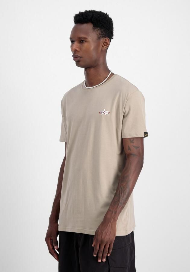 Alpha Industries T-shirt Signature Puff Print Backprint T-Shirt - Foto 4