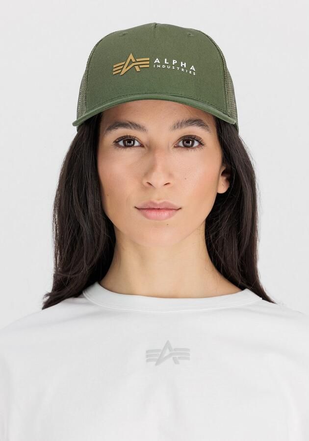 Alpha Industries Truckerpet Alpha Label Trucker Cap - Foto 2