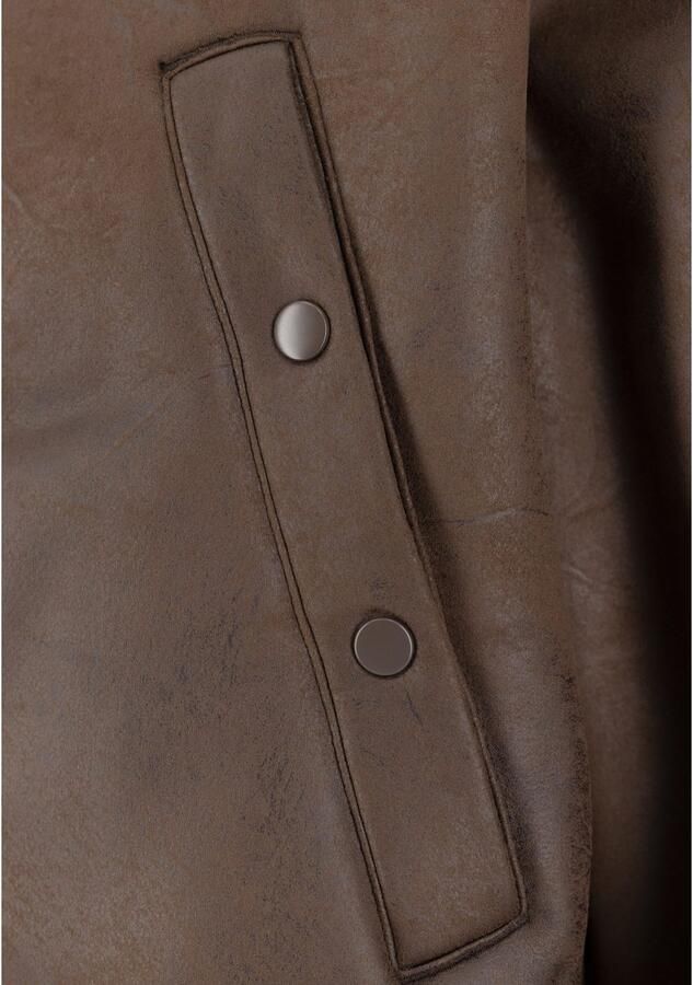 Alpha industries Vintage Brown Arctic Parka Eco-leren jas Brown Heren - Foto 8