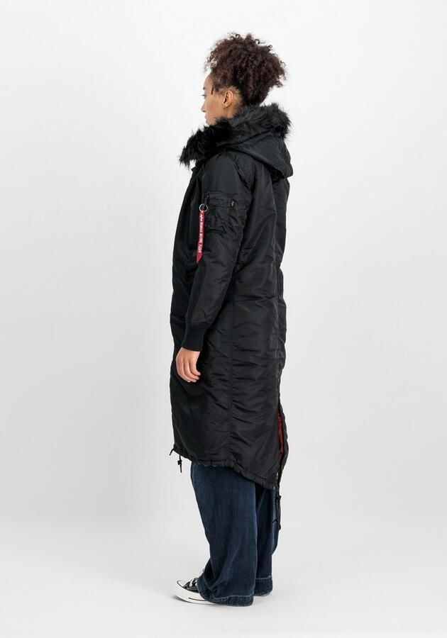 Alpha industries Parka met labelapplicatie model 'FISHTAIL' - Foto 2