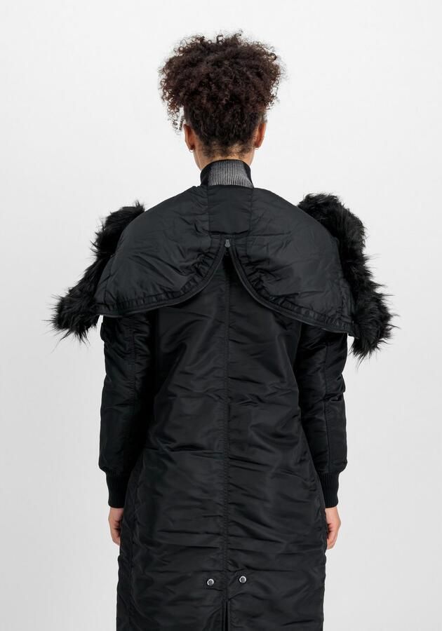 Alpha industries Parka met labelapplicatie model 'FISHTAIL' - Foto 3