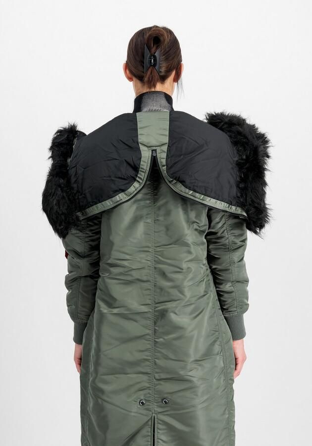 Alpha industries Parka met labelapplicatie model 'FISHTAIL' - Foto 4