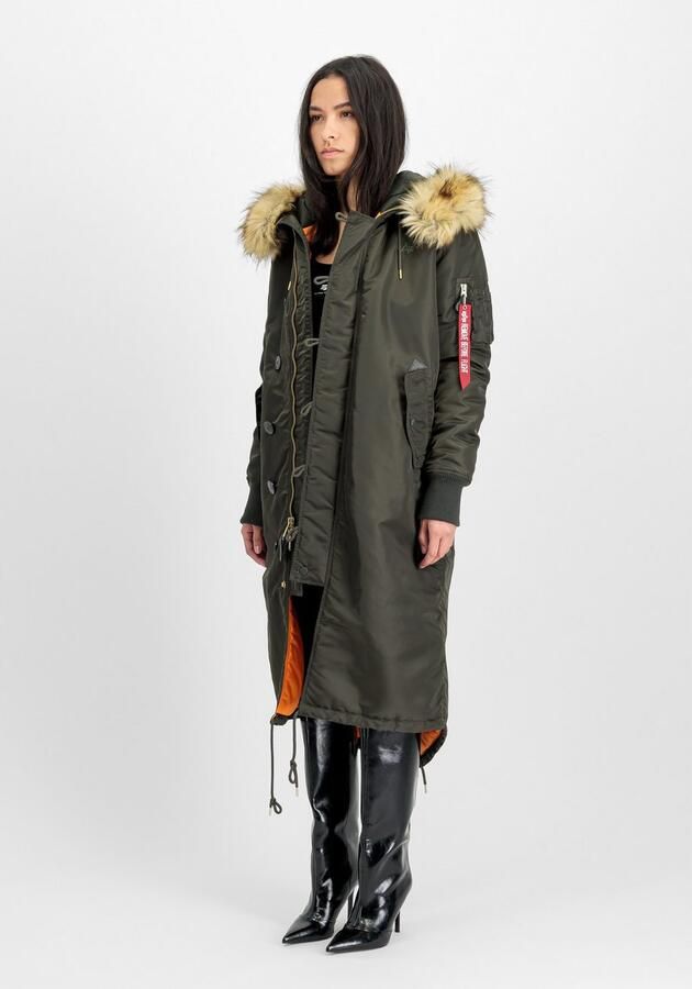 Alpha Industries Winterjack Long Fishtail W - Foto 2