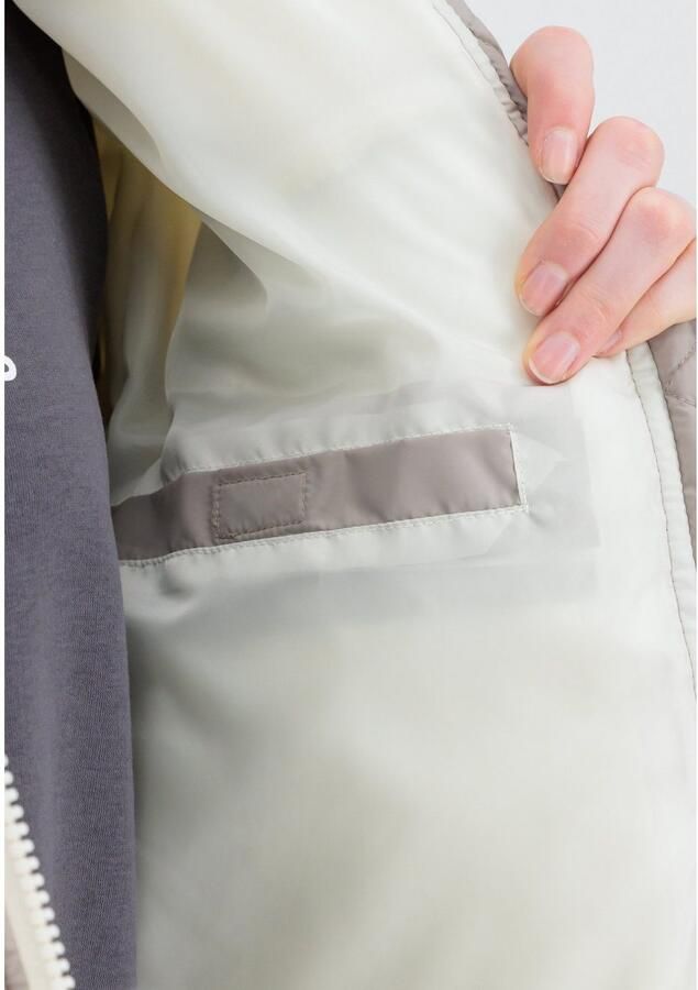 Alpha industries Gewatteerd jack met teddybont