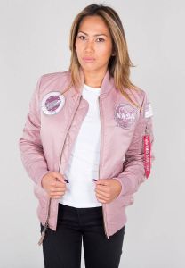 Alpha industries Ma-1 VF 168007 397 XS women jacket Roze Dames