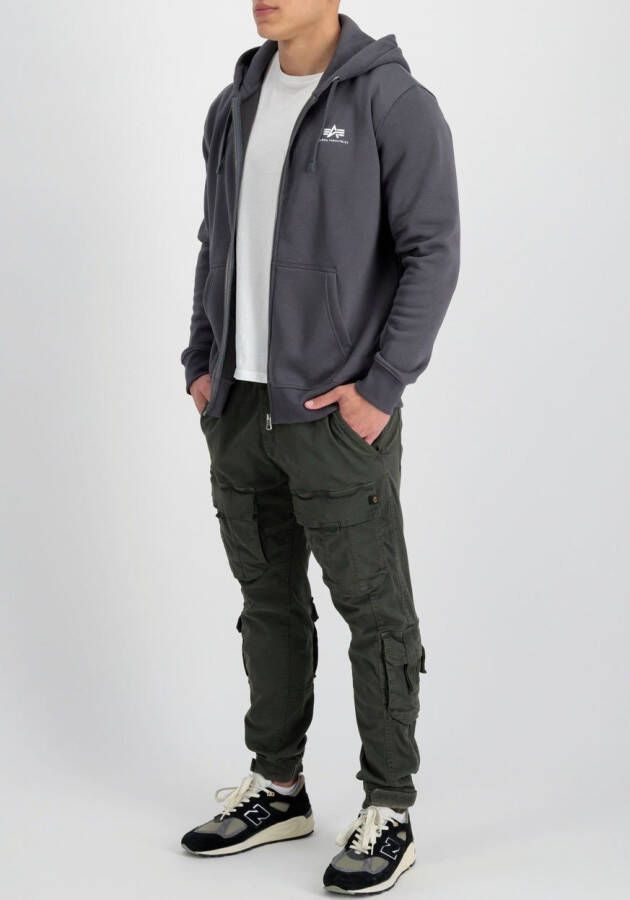 Alpha industries Sweatjack met capuchon en steekzakken